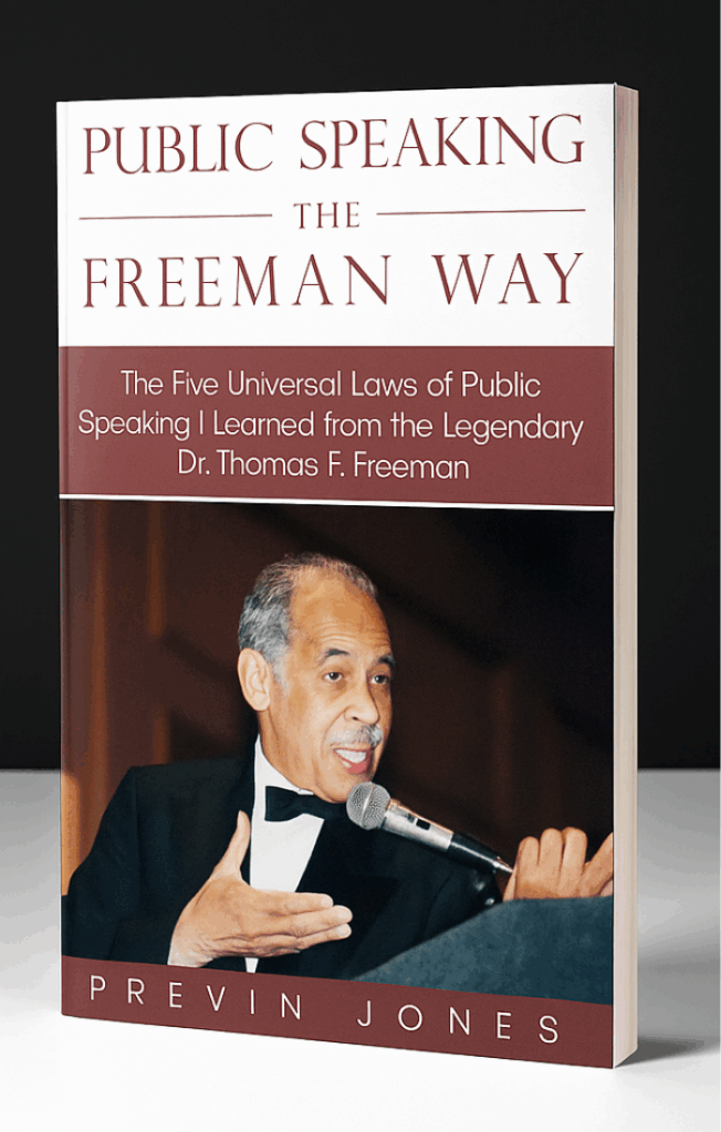 Publick Speaking The Freeman Way Book by Previn Jones